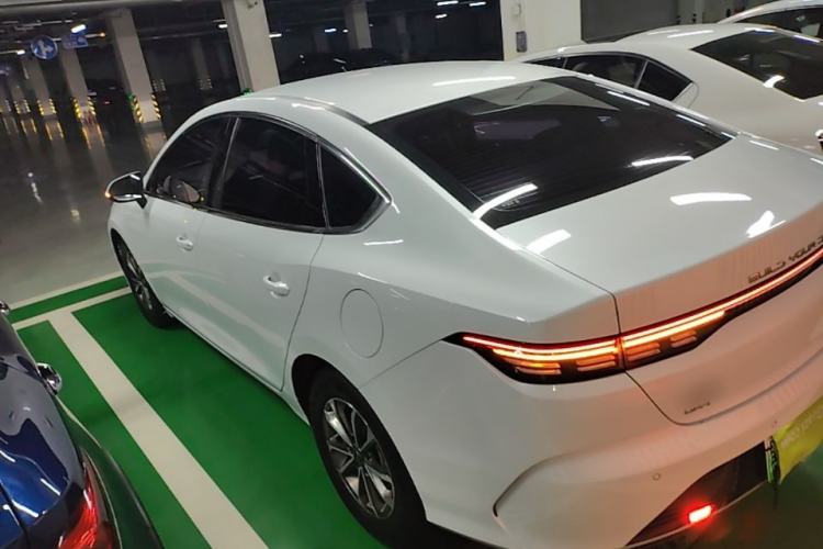 Used BYD Destroyer 05 2023 Champion Edition DM-i 55KM Luxury Model Rear Left 45 Deg