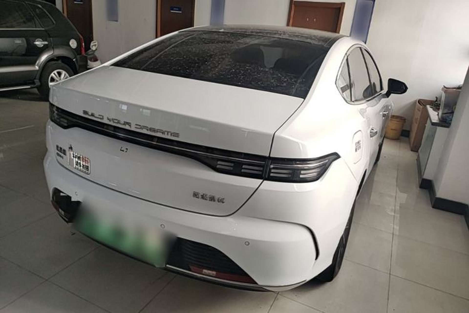 Used BYD Destroyer 05 2023 Champion Edition DM-i 55KM Luxury Model Rear Right 45 Deg