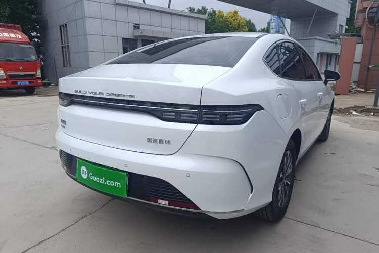 Used BYD Destroyer 05 2023 Champion Edition DM-i 55KM Luxury Model Rear Right 45 Deg
