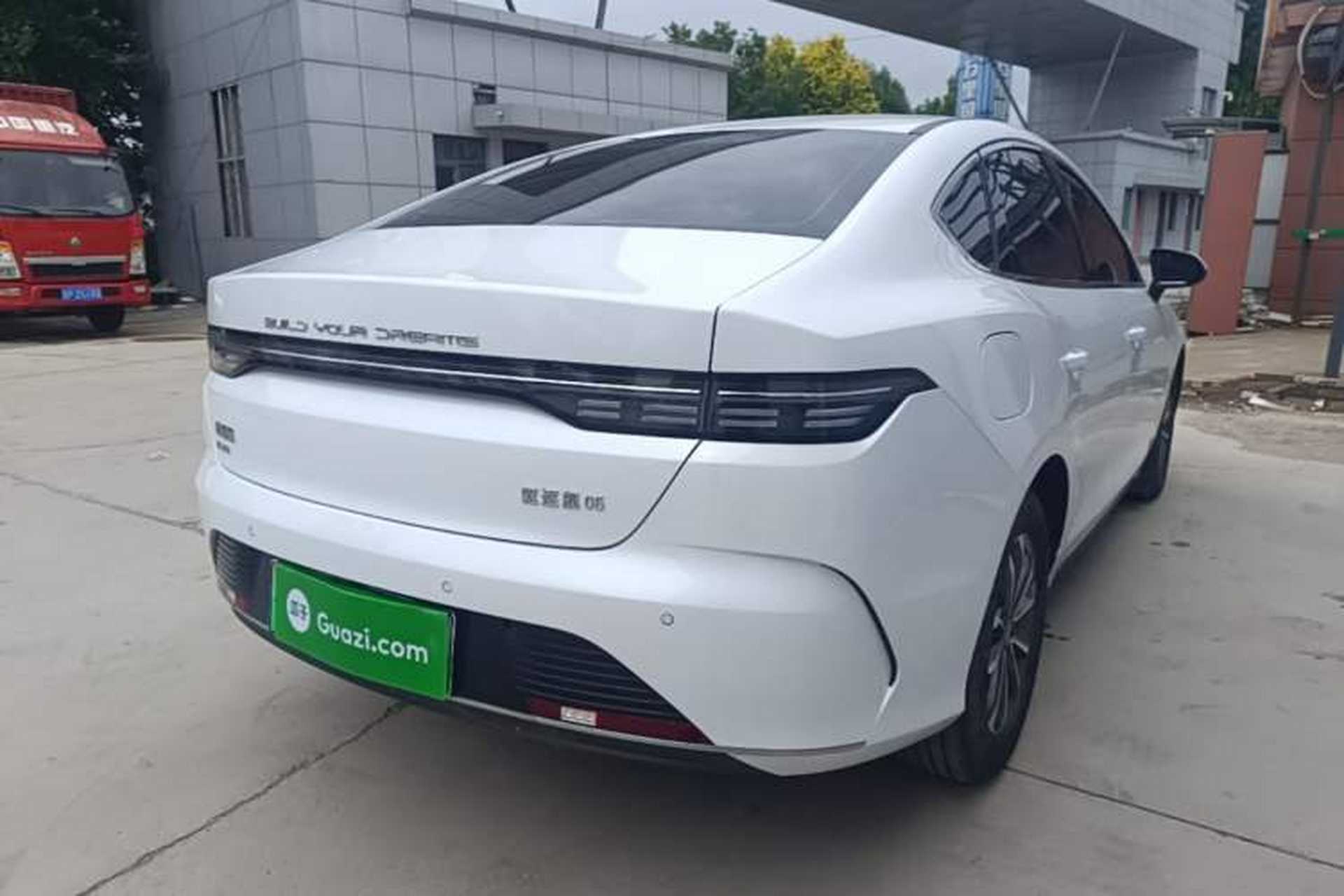 Used BYD Destroyer 05 2023 Champion Edition DM-i 55KM Luxury Model Rear Right 45 Deg