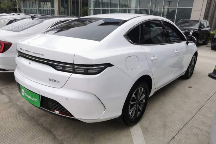 Used BYD Destroyer 05 2023 Champion Edition DM-i 55KM Luxury Model Rear Right 45 Deg