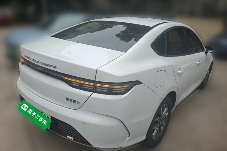 Used BYD Destroyer 05 2023 Champion Edition DM-i 55KM Luxury Model Rear Right 45 Deg