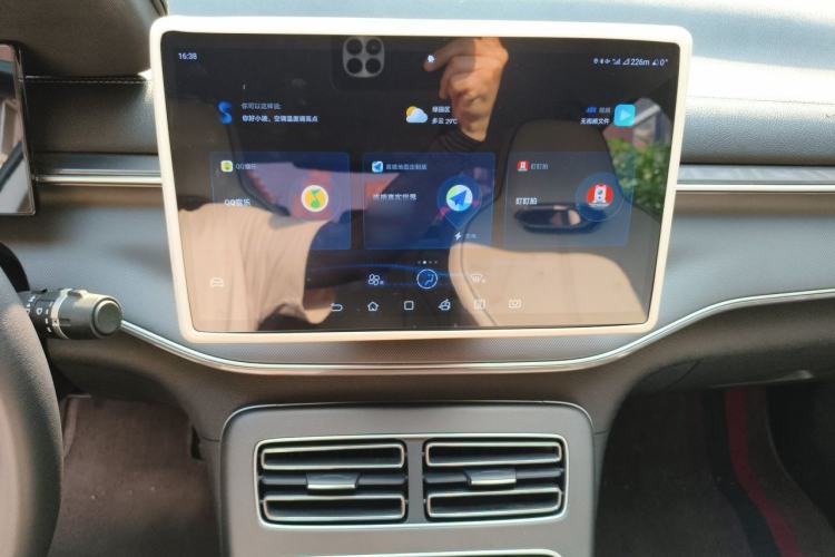 Used BYD Destroyer 05 2024 HONOR Edition DM-i 55KM Luxury Model Audio And AC Panel