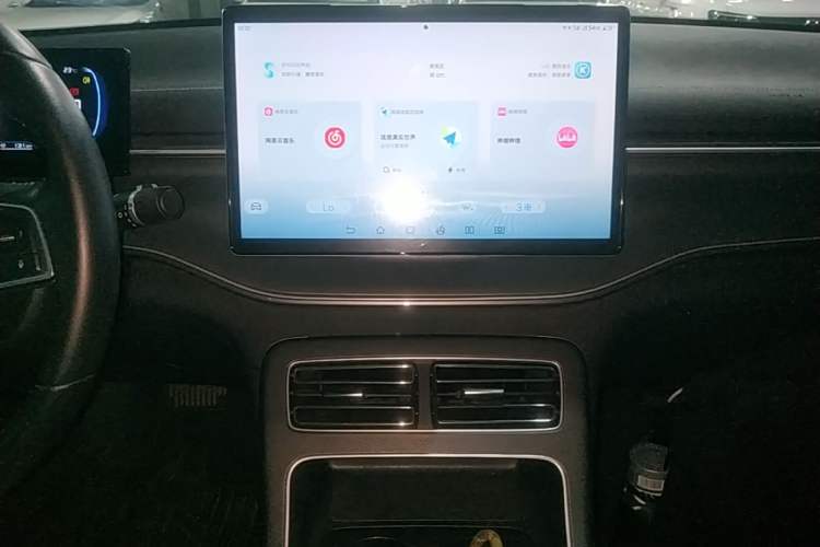 Used BYD Destroyer 05 2024 HONOR Edition DM-i 55KM Luxury Model Audio And AC Panel