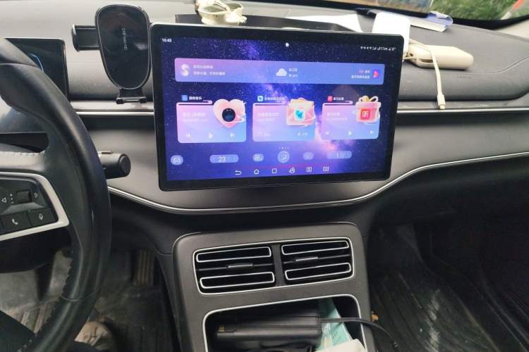 Used BYD Destroyer 05 2024 DM-i 55KM Flagship Glory Edition Audio And AC Panel