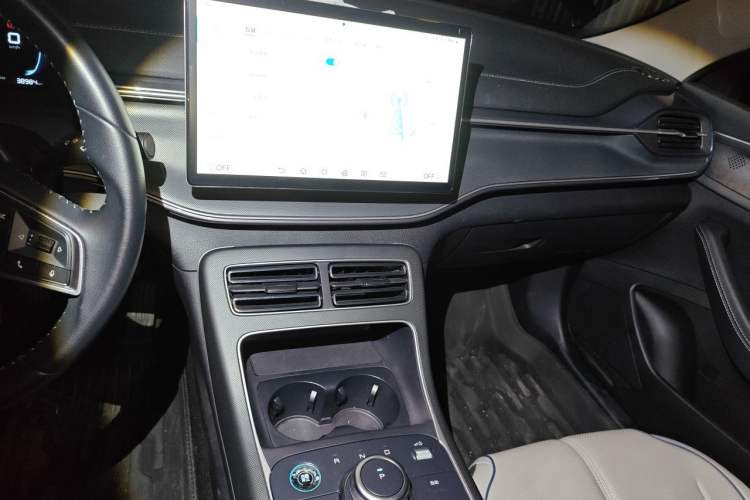 Used BYD Destroyer 05 2024 HONOR Edition DM-i 55KM Luxury Model Audio And AC Panel