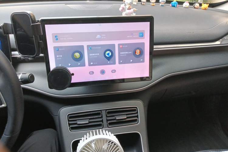 Used BYD Destroyer 05 2024 HONOR Edition DM-i 55KM Luxury Model Audio And AC Panel