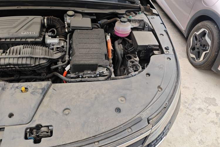 Used BYD Destroyer 05 2024 HONOR Edition DM-i 55KM Luxury Model Engine Bay Left