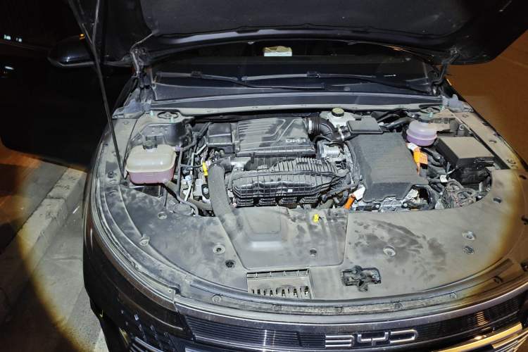 Used BYD Destroyer 05 2024 HONOR Edition DM-i 55KM Luxury Model Engine Bay Right