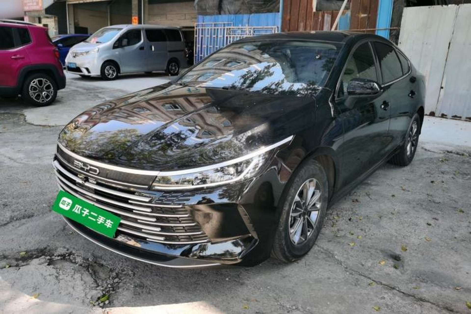 Used BYD Destroyer 05 2024 HONOR Edition DM-i 55KM Luxury Model Front Left 45 Deg