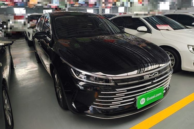 Used BYD Destroyer 05 2024 HONOR Edition DM-i 55KM Luxury Model Front Right 45 Deg