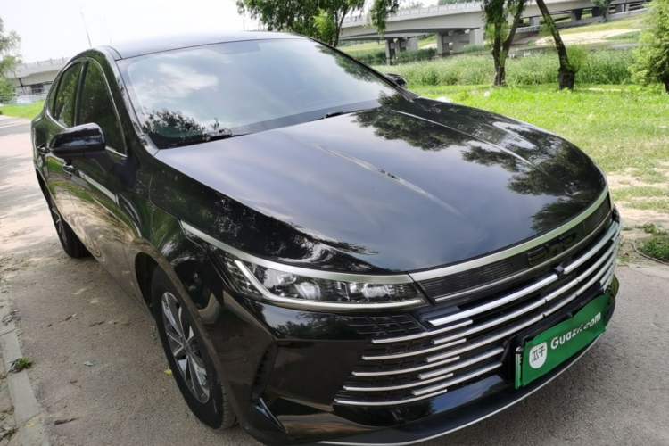 Used BYD Destroyer 05 2024 HONOR Edition DM-i 55KM Luxury Model Front Right 45 Deg