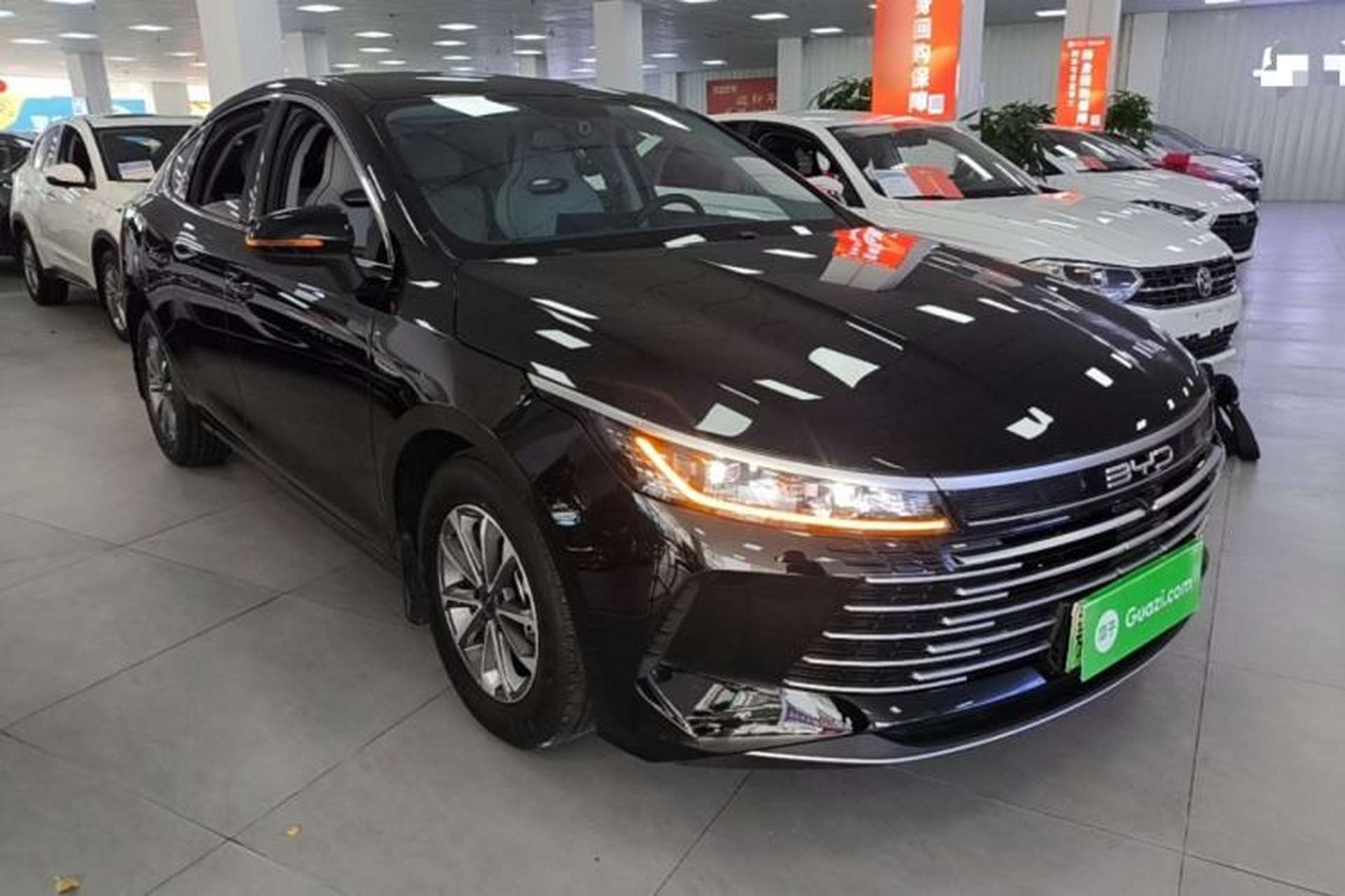 Used BYD Destroyer 05 2024 HONOR Edition DM-i 55KM Luxury Model Front Right 45 Deg