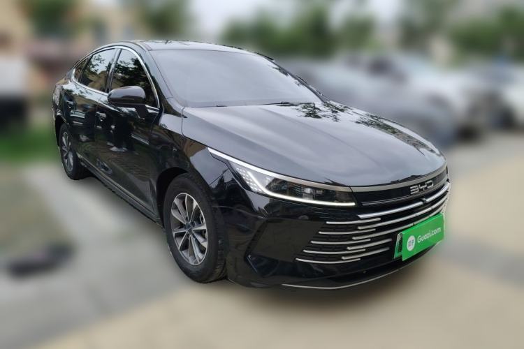 Used BYD Destroyer 05 2024 HONOR Edition DM-i 55KM Luxury Model Front Right 45 Deg