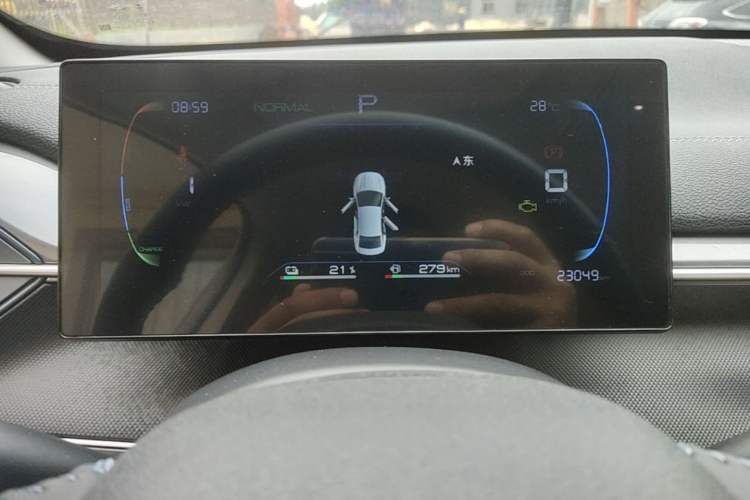 Used BYD Destroyer 05 2024 HONOR Edition DM-i 55KM Luxury Model Instrument Cluster