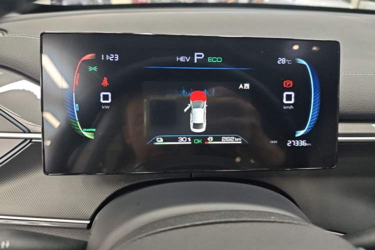 Used BYD Destroyer 05 2024 Honor Edition DM-i 120KM Luxury Model Instrument Cluster