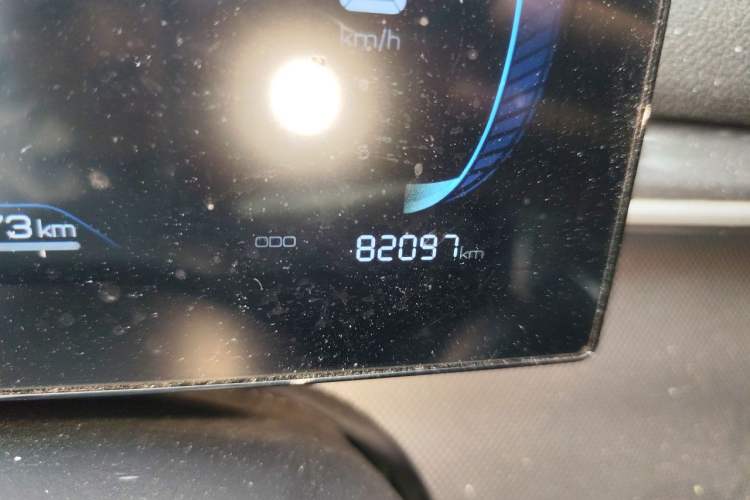 Used BYD Destroyer 05 2024 DM-i 55KM Flagship Glory Edition Odometer Close Up