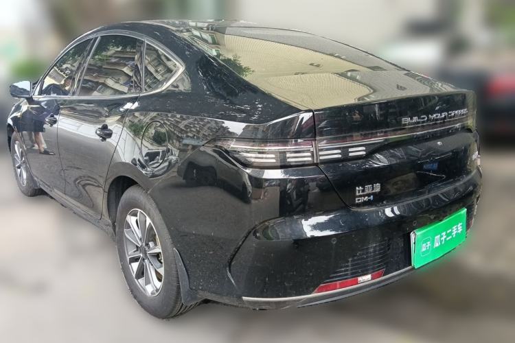 Used BYD Destroyer 05 2024 HONOR Edition DM-i 55KM Luxury Model Rear Left 45 Deg