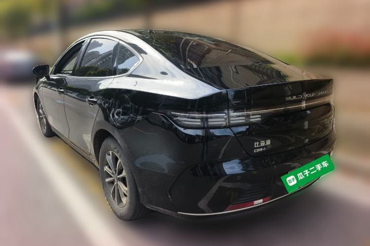Used BYD Destroyer 05 2024 HONOR Edition DM-i 55KM Luxury Model Rear Left 45 Deg