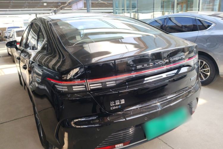 Used BYD Destroyer 05 2024 HONOR Edition DM-i 55KM Luxury Model Rear Left 45 Deg