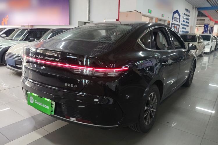 Used BYD Destroyer 05 2024 HONOR Edition DM-i 55KM Luxury Model Rear Right 45 Deg