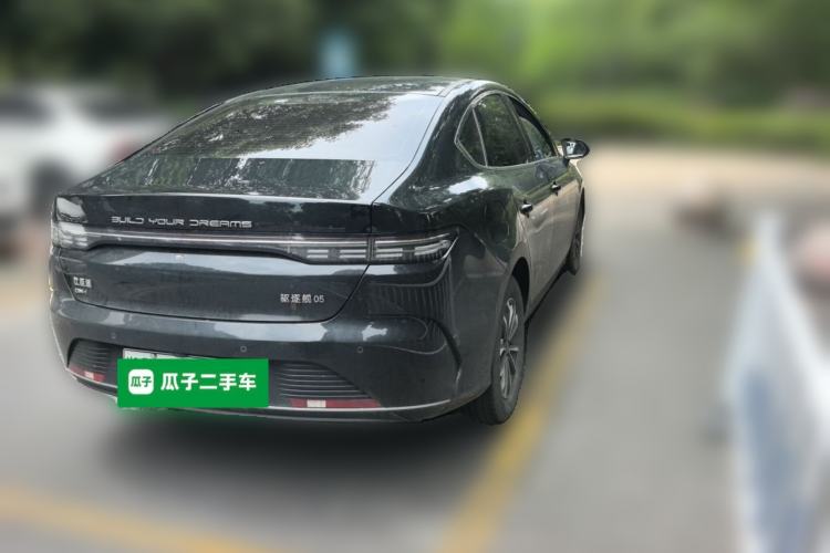 Used BYD Destroyer 05 2024 HONOR Edition DM-i 55KM Luxury Model Rear Right 45 Deg