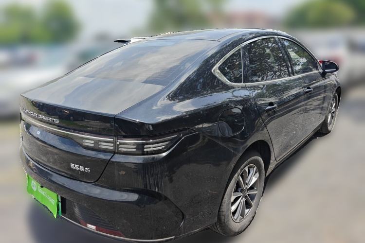 Used BYD Destroyer 05 2024 HONOR Edition DM-i 55KM Luxury Model Rear Right 45 Deg
