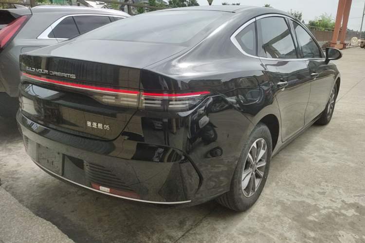 Used BYD Destroyer 05 2024 HONOR Edition DM-i 55KM Luxury Model Rear Right 45 Deg