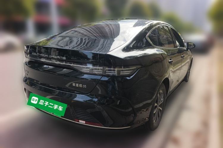 Used BYD Destroyer 05 2024 HONOR Edition DM-i 55KM Luxury Model Rear Right 45 Deg