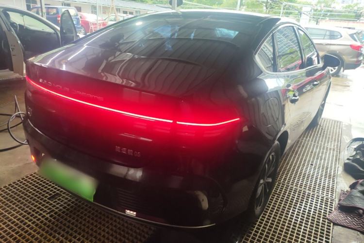 Used BYD Destroyer 05 2024 HONOR Edition DM-i 55KM Luxury Model Rear Right 45 Deg