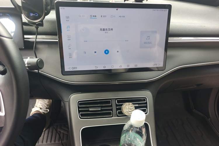 Used BYD Destroyer 05 2024 HONOR Edition DM-i 55KM Luxury Model Audio And AC Panel