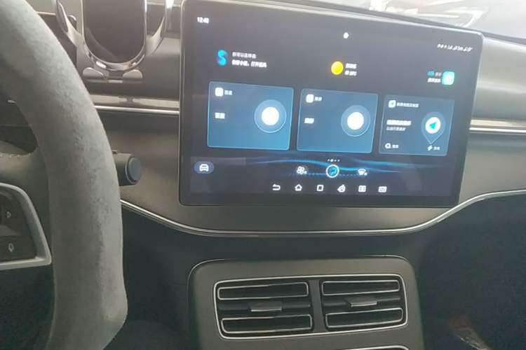 Used BYD Destroyer 05 2024 HONOR Edition DM-i 55KM Luxury Model Audio And AC Panel