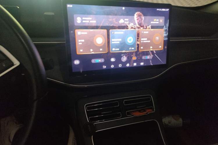 Used BYD Destroyer 05 2024 HONOR Edition DM-i 55KM Luxury Model Audio And AC Panel
