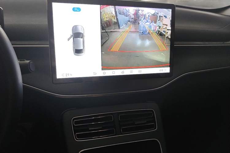 Used BYD Destroyer 05 2024 HONOR Edition DM-i 55KM Luxury Model Audio And AC Panel