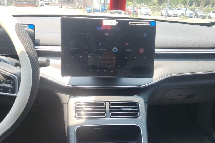 Used BYD Destroyer 05 2024 HONOR Edition DM-i 55KM Luxury Model Audio And AC Panel