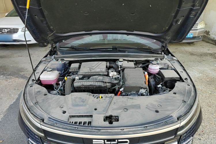 Used BYD Destroyer 05 2024 HONOR Edition DM-i 55KM Luxury Model Engine Bay
