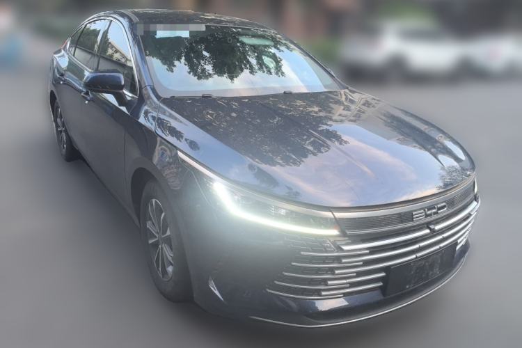 Used BYD Destroyer 05 2024 HONOR Edition DM-i 55KM Luxury Model Front Right 45 Deg