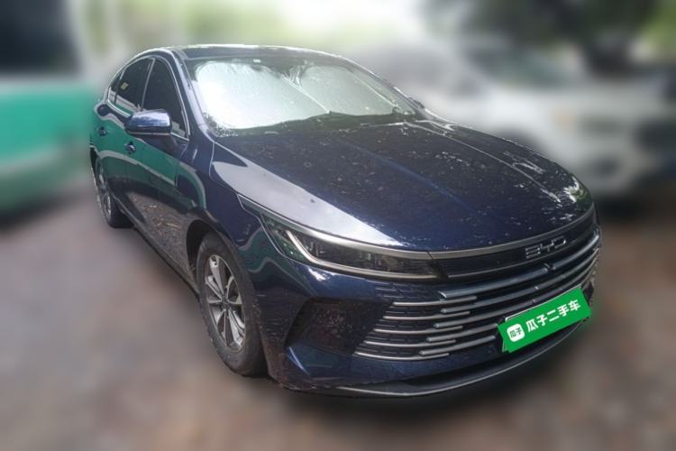 Used BYD Destroyer 05 2024 HONOR Edition DM-i 55KM Luxury Model Front Right 45 Deg