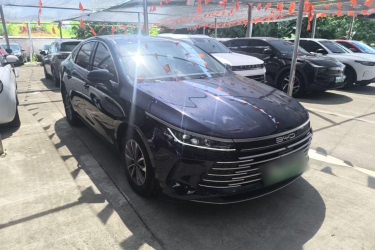 Used BYD Destroyer 05 2024 HONOR Edition DM-i 55KM Luxury Model Front Right 45 Deg