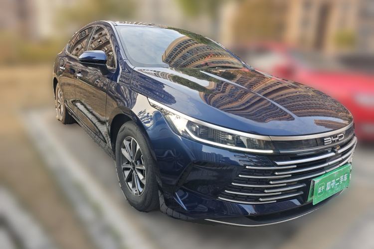 Used BYD Destroyer 05 2024 HONOR Edition DM-i 55KM Luxury Model Front Right 45 Deg