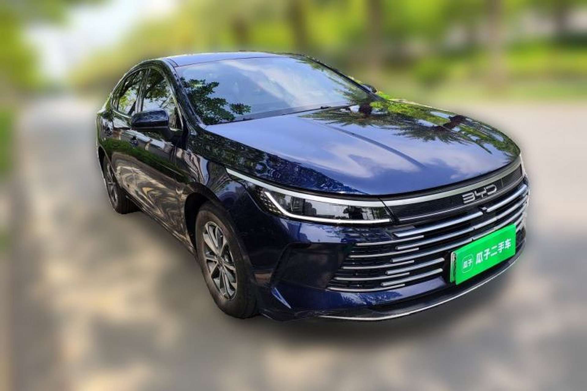 Used BYD Destroyer 05 2024 HONOR Edition DM-i 55KM Luxury Model Front Right 45 Deg
