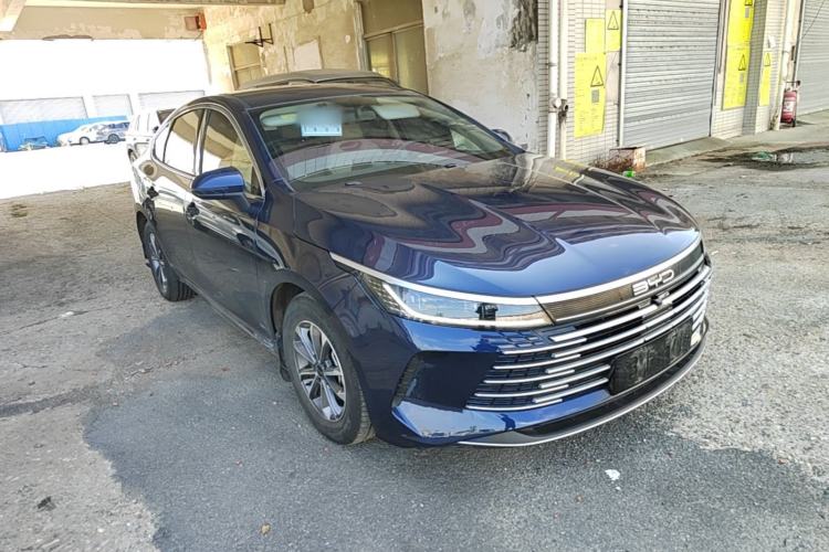 Used BYD Destroyer 05 2024 HONOR Edition DM-i 55KM Luxury Model Front Right 45 Deg