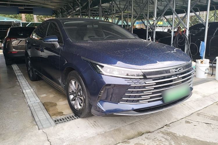 Used BYD Destroyer 05 2024 HONOR Edition DM-i 55KM Luxury Model Front Right 45 Deg