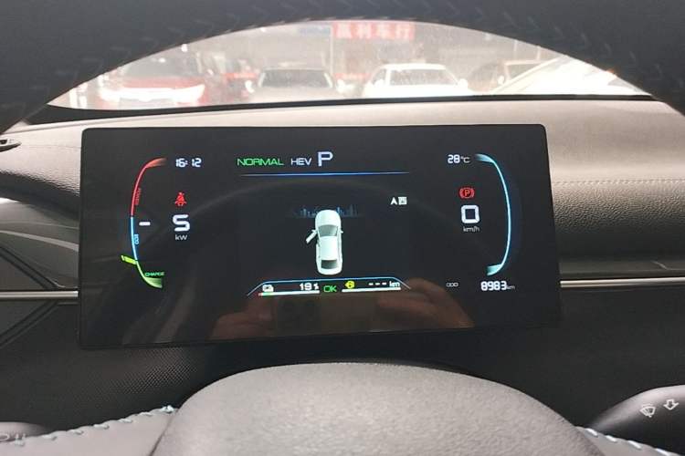 Used BYD Destroyer 05 2024 HONOR Edition DM-i 55KM Luxury Model Instrument Cluster