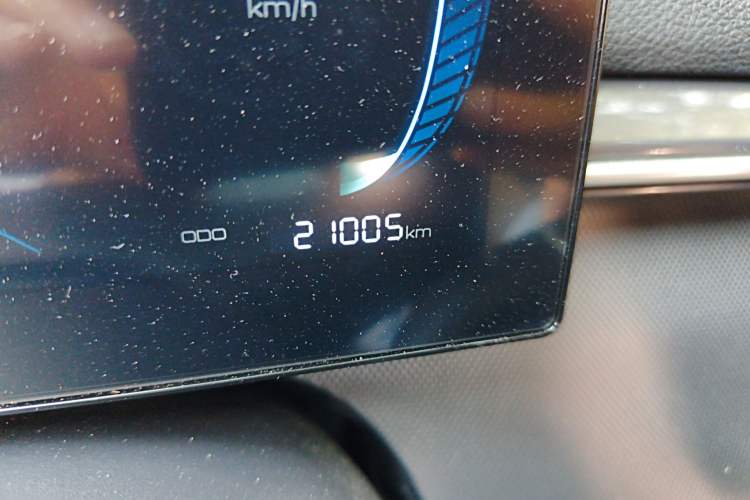 Used BYD Destroyer 05 2024 HONOR Edition DM-i 55KM Luxury Model Odometer Close Up