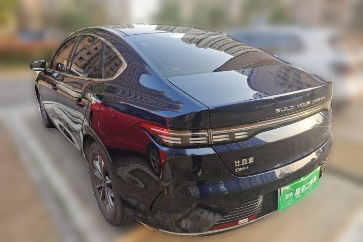 Used BYD Destroyer 05 2024 HONOR Edition DM-i 55KM Luxury Model Rear Left 45 Deg
