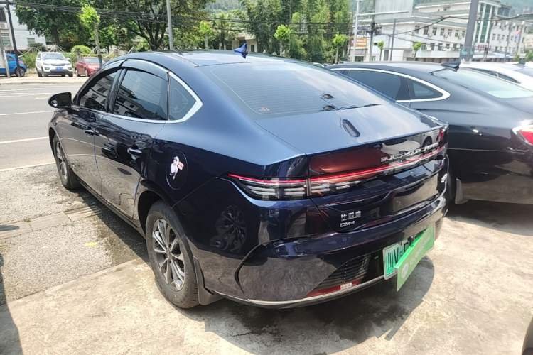Used BYD Destroyer 05 2024 HONOR Edition DM-i 55KM Luxury Model Rear Left 45 Deg