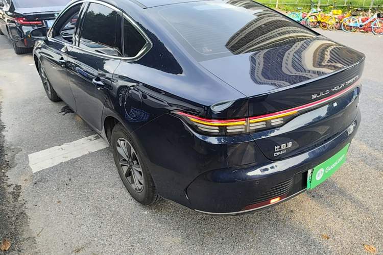 Used BYD Destroyer 05 2024 HONOR Edition DM-i 55KM Luxury Model Rear Left 45 Deg