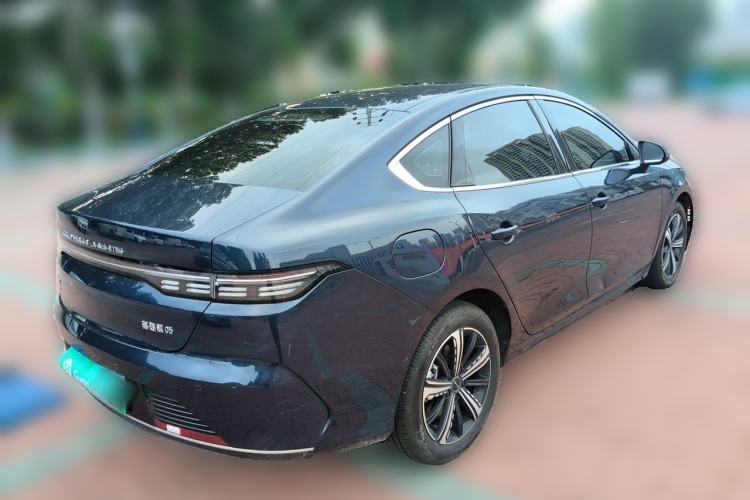 Used BYD Destroyer 05 2024 Honor Edition DM-i 120KM Luxury Model Rear Right 45 Deg