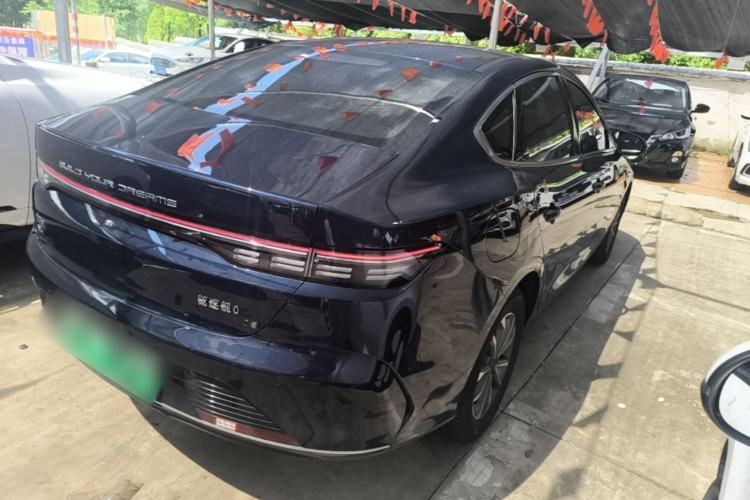 Used BYD Destroyer 05 2024 HONOR Edition DM-i 55KM Luxury Model Rear Right 45 Deg
